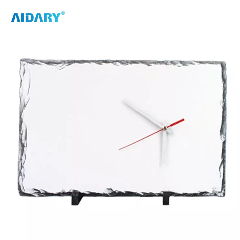 Sublimation Photo Rock with Clock Device