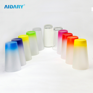 AIDARY Sublimation 500ml Gradient Glass Bottle