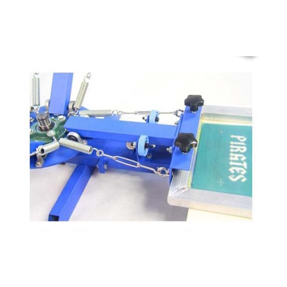 4 Color 2 Station Rotary Screen Printing Press
