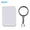Sublimation 53*85mm Credit Card Size Plastic Keychain
