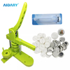 How To Make Badge Pin by ABS Badge Punch Press Maker Machine Pin Button DIY Making Set