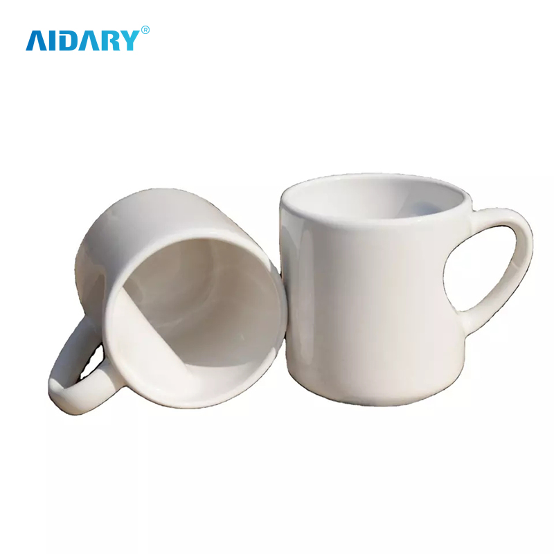 AIDARY Sublimation Blanks Heart Handle Mug Sublimation Blank Mug with Heart Handle