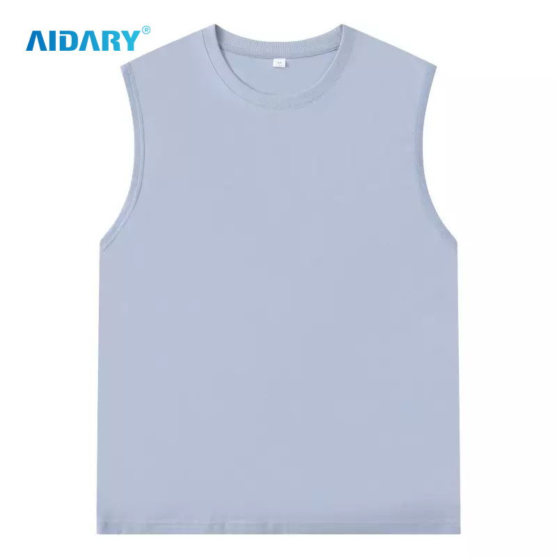 AIDARY Summer Personalized Logo Tight Pure Cotton Vest