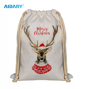 AIDARY Sublimation Personalized Bundle Pocket Drawstring Bag