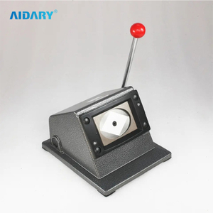 57*45mm Manual Oval Paper Cutter for Oval Badge Making Machine