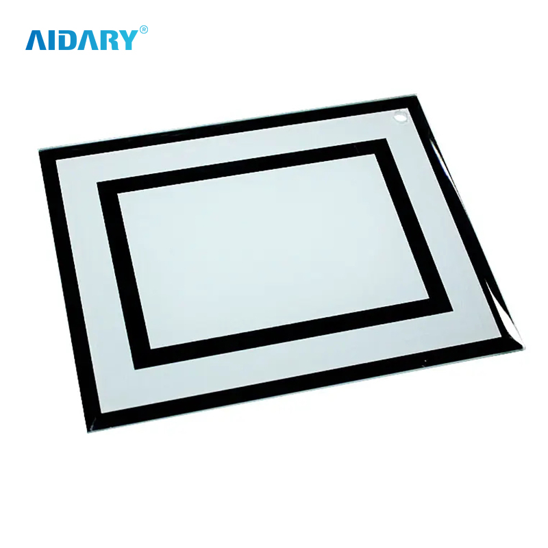 Sublimation 8" Double Side Glass Mirror Frame BL04 