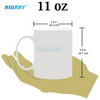 How To Personalized Your 11oz Sublimation Ceramic Mug