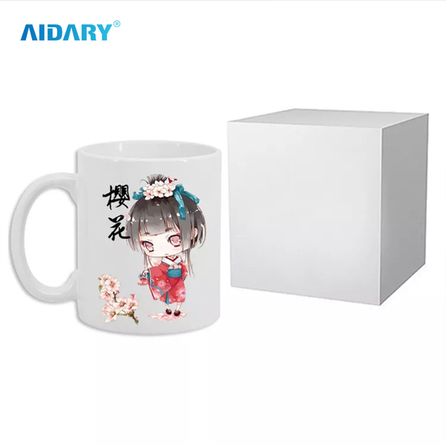 AIDARY Individual White Box for 11oz Sublimation Blanks Mug