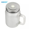 AIDARY High Quality Sublimation Clear/frost Mason Mug