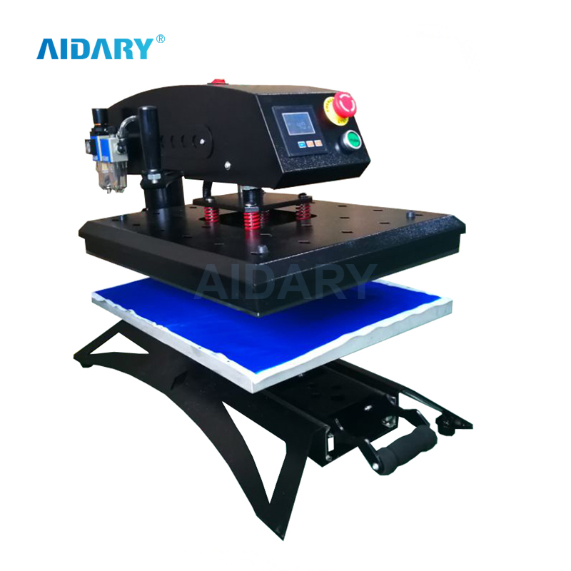 AIDARY Swing Away Design Pull Out Type Pneumatic Heat Press Printing AP1701