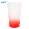 AIDARY Sublimation 500ml Gradient Glass Bottle