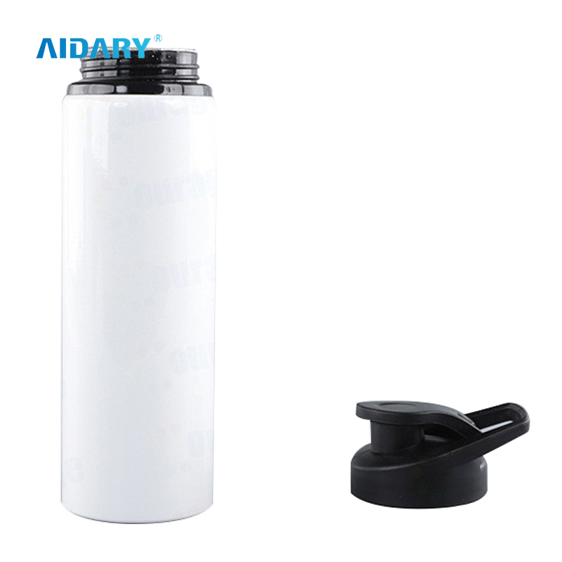 AIDARY Large Rim Portable Aluminum Water Sport Bottle for Sublimation