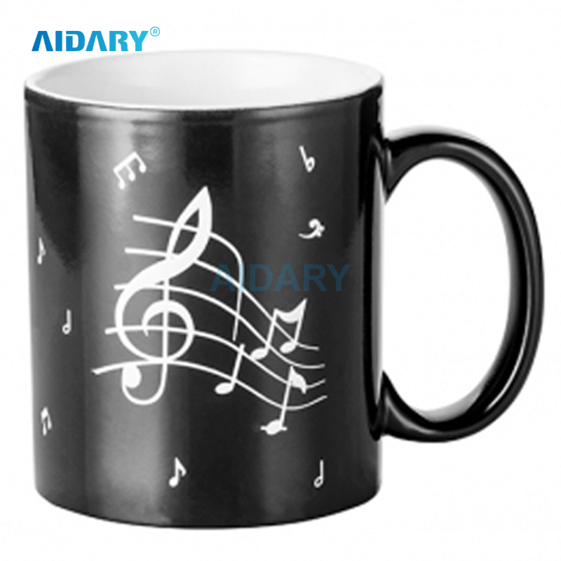AIDARY 11oz Engraving Color Changing Mug Sublimation Blanks Mug