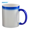 AIDARY Glossy Surface Whole Mug Colour Changed Sublimation Ceramic Mug