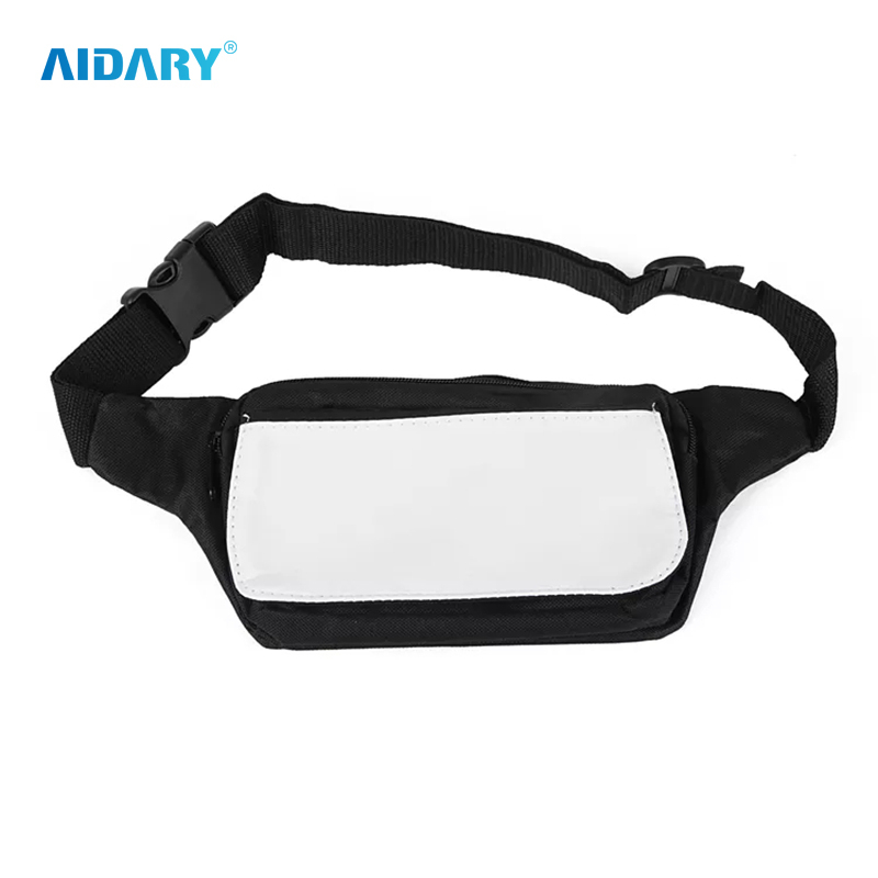 AIDARY Sublimation Travel Waist Bag Heat Transfer Waist Fanny Phone Bag Sublimation Blanks