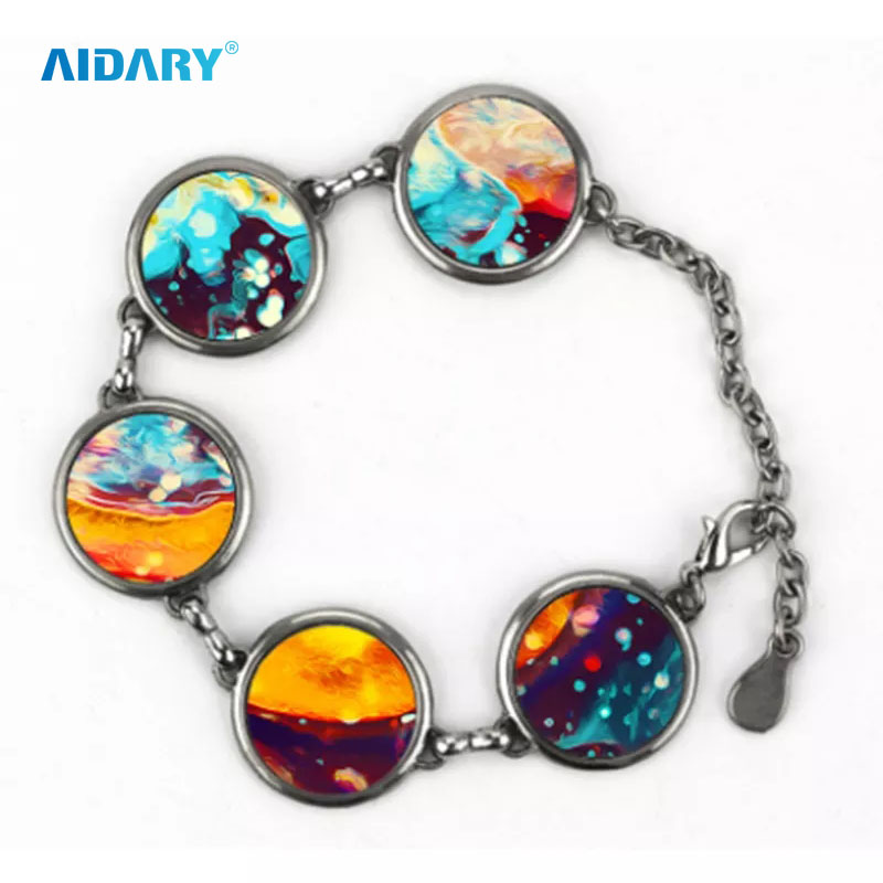 Bracelet for Sublimation Flower Shape