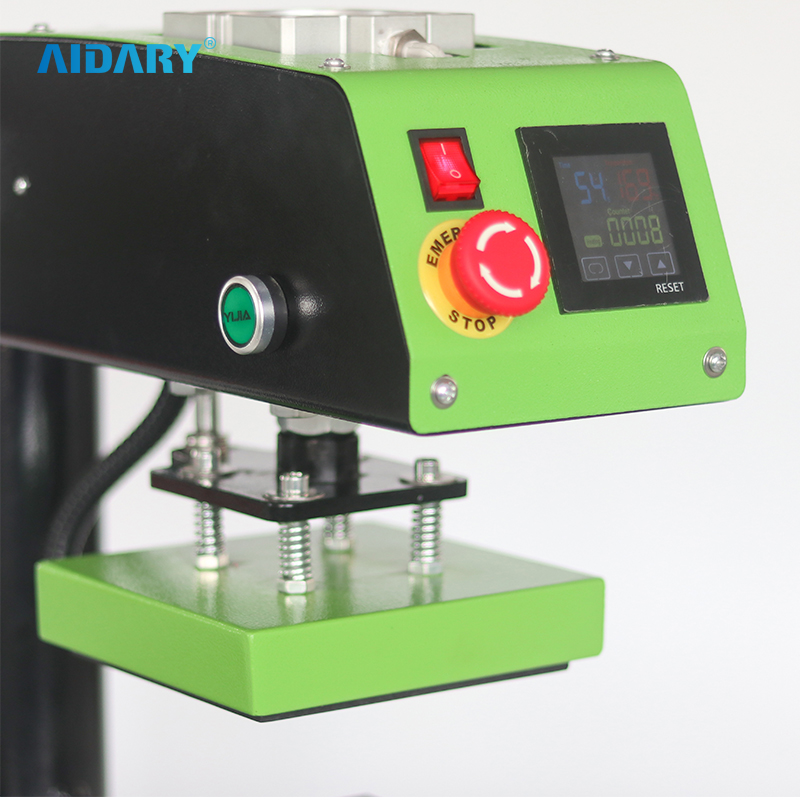 AIDARY Rotary Design Double Working Tables Faster And Convenient for Printing Insert T-shirt Bottom Suitable for Small Size Printing Heat Transfer