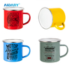 AIDARY 10oz Sublimation Colorful Metal Enamel Mug