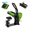 AIDARY Best Seller High Quality 3 IN 1 Combo Heat Press for Cap & Label & Pen Printing Machine AP1931