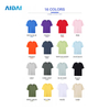 AIDARY Sublimation Unisex EU Size 180gsm Combed Cotton T Shirt 79000